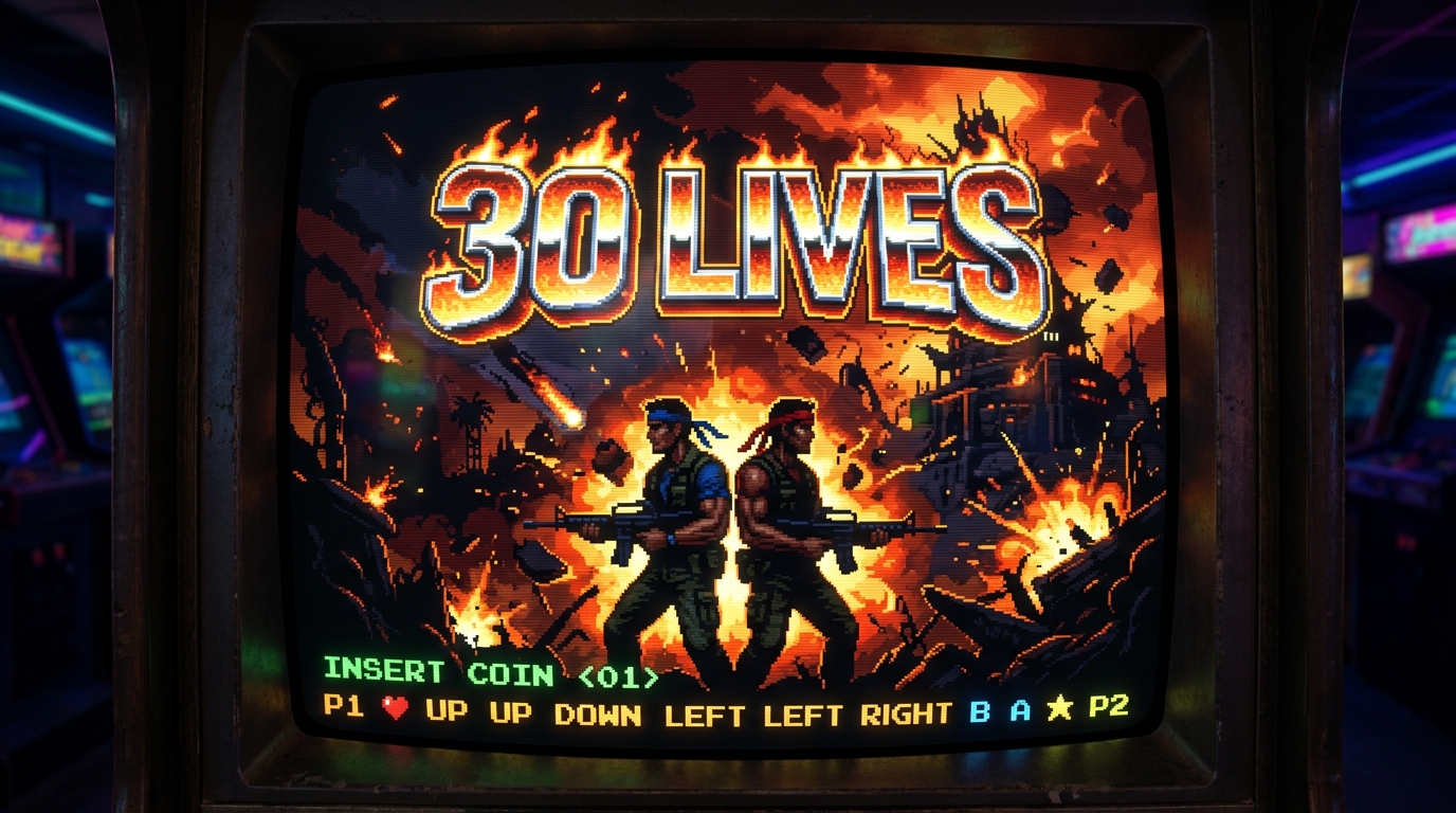 30 Lives Title Screen