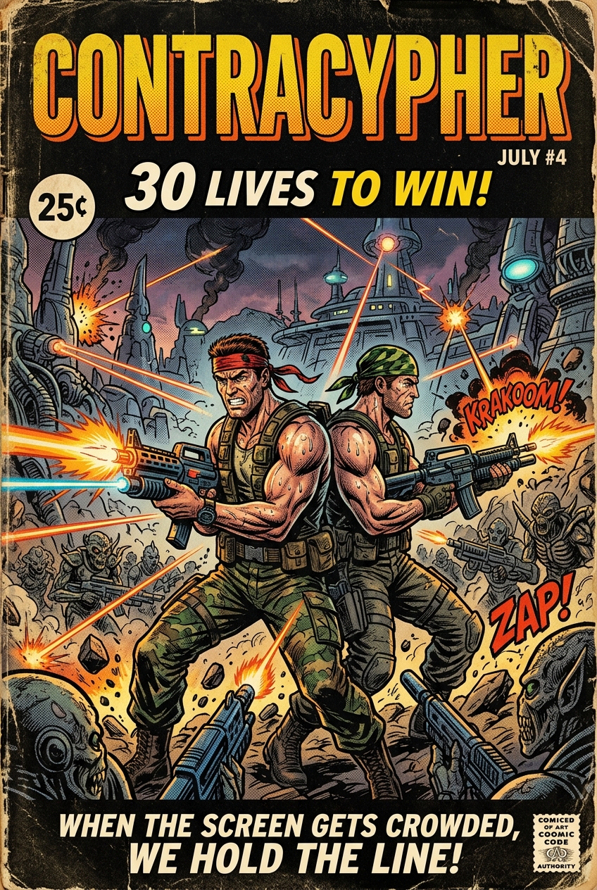 Contracypher Comic Cover